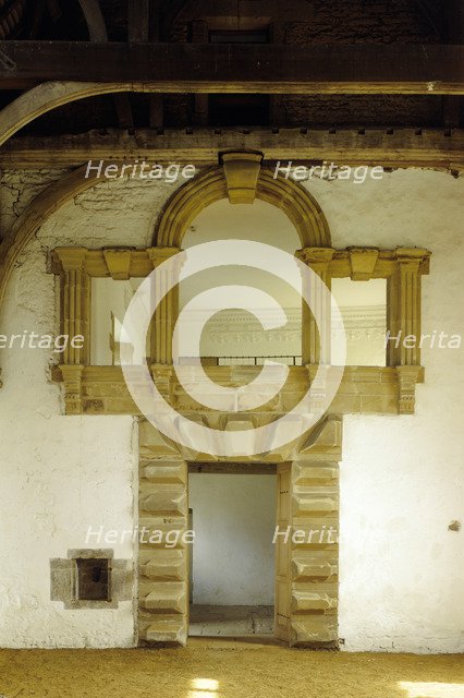 Riding school, Bolsover Castle, Derbyshire, 2000. Artist: Unknown