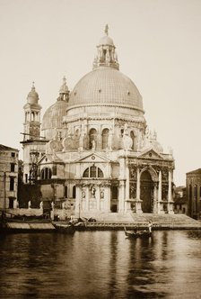 Untitled (41), c. 1890. [Church of Santa Maria della Salute, Venice].  Creator: Unknown.