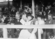 Horse Shows - Gifford Pinchot; Mrs. Charles Boughton Wood, 1913. Creator: Harris & Ewing.