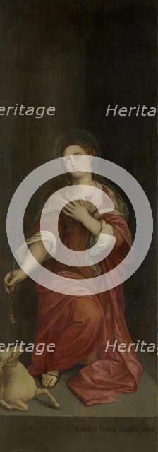 Saint Margaret. Creator: Michiel Coxie.