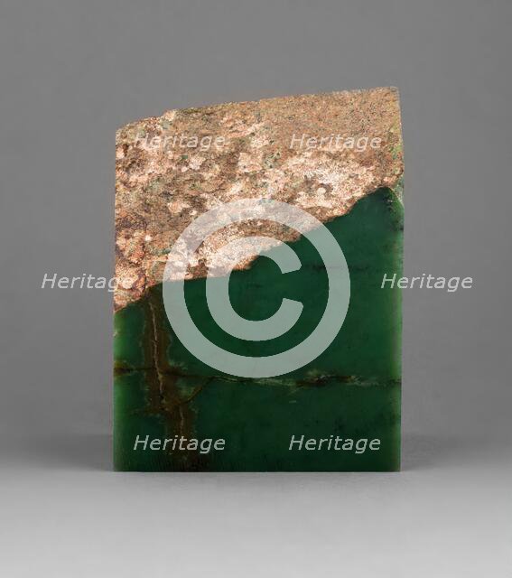 Jade specimen. Creator: Unknown.