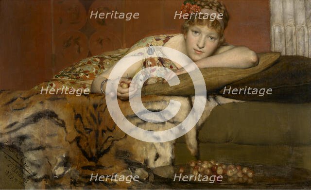 Cherries, 1873. Creator: Lawrence Alma-Tadema.