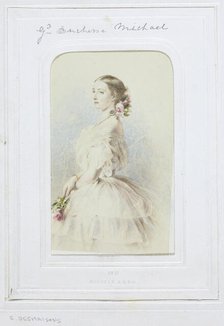 Grand Duchess Michael, 1860-69. Creator: Émile Desmaisons.