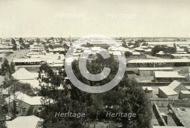 'Kimberley, as seen from the Rock Shaft', 1900. Creator: George Washington Wilson.