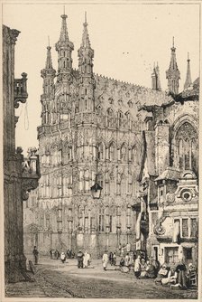 'Louvain', c1820 (1915). Artist: Samuel Prout.