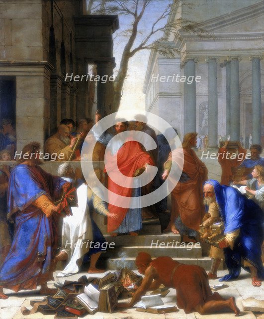 'Saint Paul Preaching at Ephesus', 1649. Artist: Eustache Le Sueur