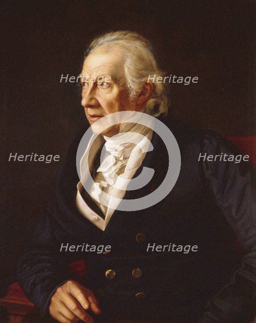 Portrait of Karl Friedrich Zelter (1758-1832), 1828. Artist: Begas, Carl Joseph (1794-1854)