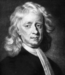 Isaac Newton (1642-1727), English mathematician, astronomer and physicist. Artist: Unknown