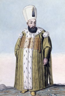 Murad III, Ottoman Emperor, (1808). Artist: John Young