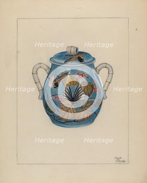 Bowl, c. 1937. Creator: Hugh Clarke.