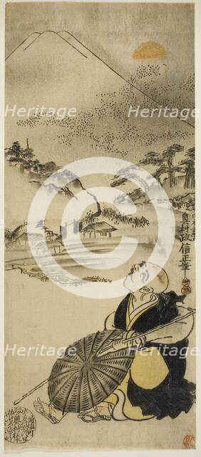 Saigyo Hoshi, 1730s. Creator: Okumura Masanobu.