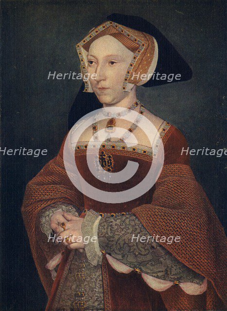 'Jane Seymour', 1536-1537, (1909). Artist: Hans Holbein the Younger.