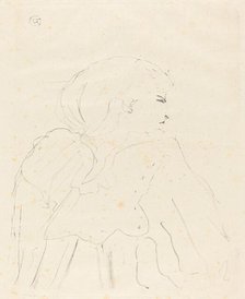 Cassive, 1896. Creator: Henri de Toulouse-Lautrec.