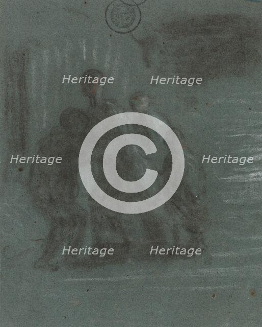 The Prodigal Son. Creator: Honore Daumier.