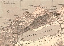 ''La Sahel d'Oran et la Grande Sebkha; Afrique du nord', 1914. Creator: Unknown.