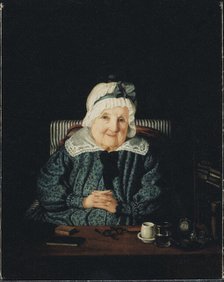 Christina Augusta von Fersen (1754-1846), 1844. Creator: Amalia Lindegren.