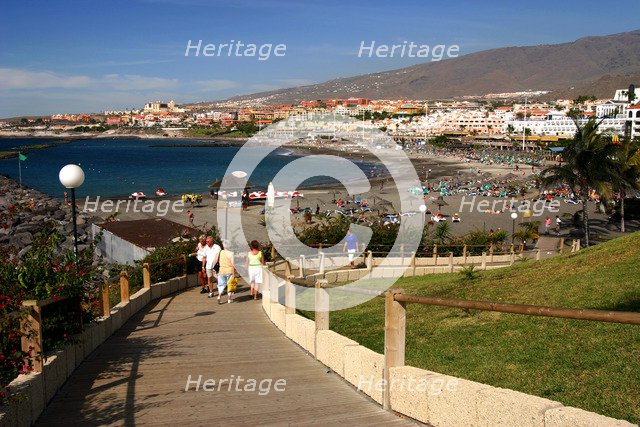 Playa de Torviscas beach, Playa de las Americas, Tenerife, Canary Islands, 2007.