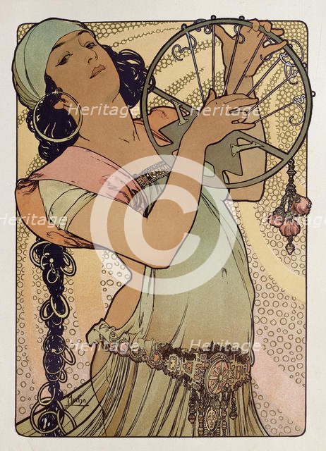 'Salome', 1897.  Artist: Alphonse Mucha