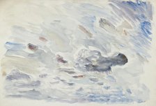 Cloud study, c1875-1944. Creator: George Clausen.