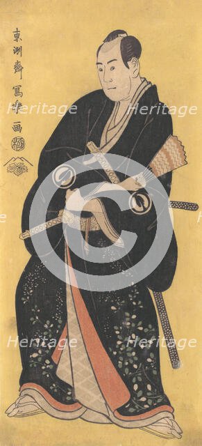 Sawamura Sojuro III as Nagoya Sanza, 1794-95., 1794-95. Creator: Tôshûsai Sharaku.
