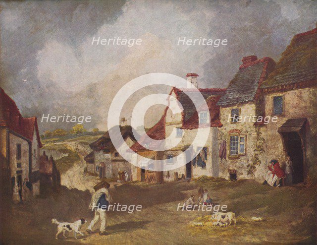 'Pegwell Bay, Ramsgate', c1800, (1936). Artists: Unknown, James Ward.