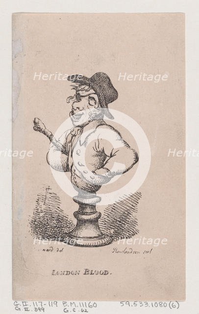 London Blood, April 1808., April 1808. Creator: Thomas Rowlandson.