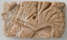 Relief Fragment with Lotus Design, Coptic, 6th-7th century. Creator: Unknown.