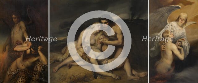 The First Deceased, 1843. Creator: Edward Dujardin.