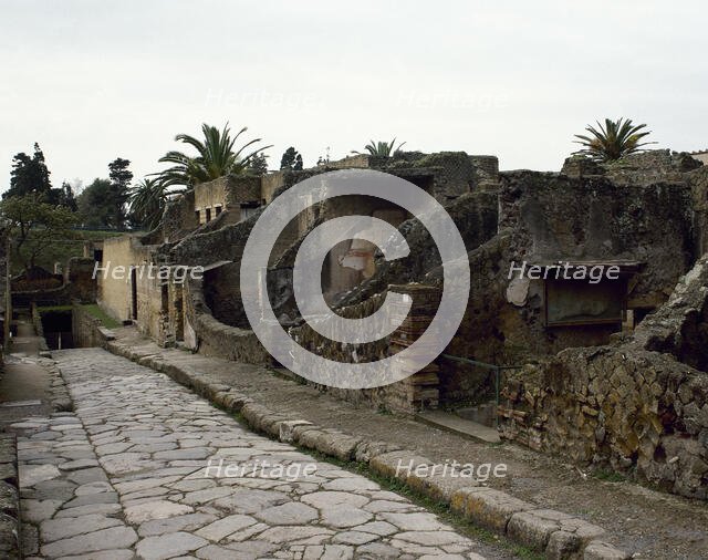 Cardo IV, Herculaneum, Italy, 2002.  Creator: LTL.