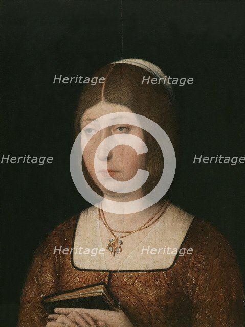 Queen Isabella I of Castile, c. 1490. Artist: Anonymous  
