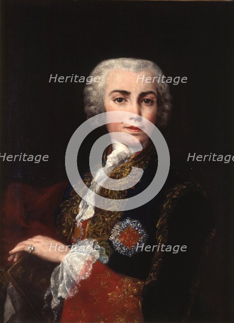 Portrait of the singer Farinelli (Carlo Broschi) (1705-1782). Artist: Amigoni, Jacopo (1675-1752)
