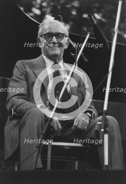Benny Goodman, Capital Radio Jazz Festival, Knebworth, 1982. Creator: Brian Foskett.