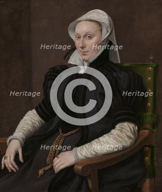 Portraits of Sir Thomas Gresham and Anne Fernely, c.1560-c.1565. Creator: Antonis Mor.