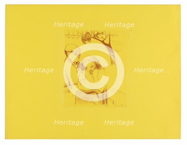 Human Miseries, from the Volpini Suite, 1889. Creator: Paul Gauguin.