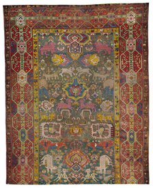 'Armenian Kouba Carpet (portion)', c19th century, (1928). Artist: Unknown.