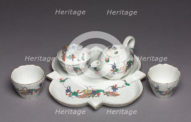 Tea Service (Déjeuner), c. 1730. Creator: Chantilly Porcelain Factory (French).