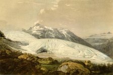 'View of Mont Furka with the Rhône Glacier', c1770, (1946).  Creator: William Pars.