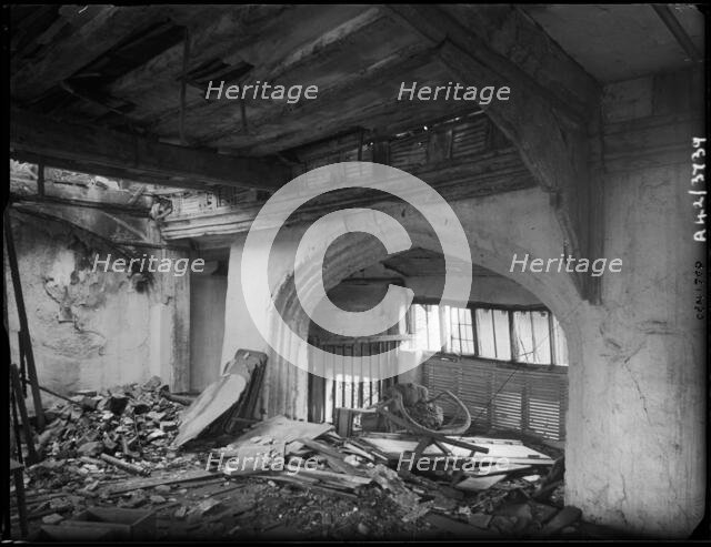 The Great Hall, 127 Oak Street, Norwich, Norfolk, 1942. Creator: George Bernard Mason.