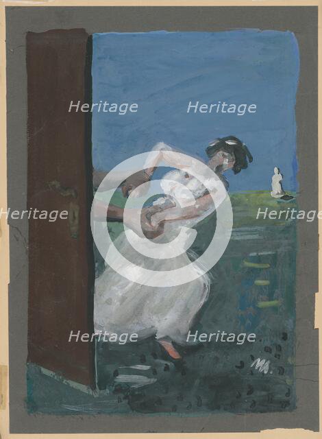 Study for the Embrace, 1936. Creator: Cyprian Majernik.