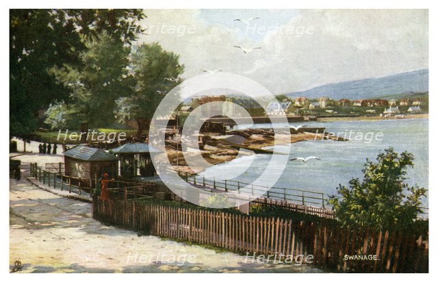 Swanage, Dorset, early 20th century(?). Artist: Unknown