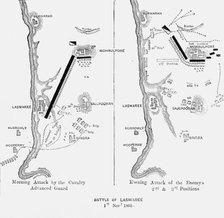'Plan of the Battle of Laswaree', c1891. Creator: James Grant.
