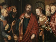 Christ and the Woman Taken in Adultery, c. 1520.