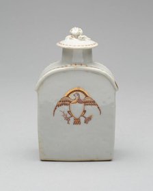 Tea Caddy with Cover, c. 1795. Creator: Unknown.