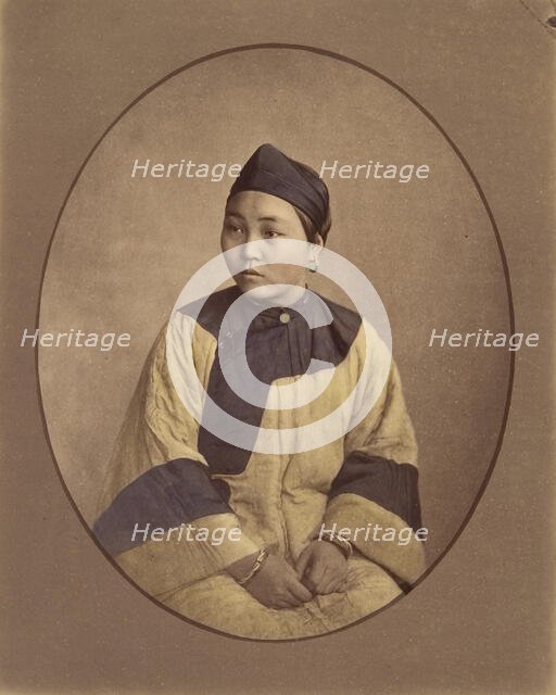 Fille de Lanxchow, 1870s. Creator: Baron Raimund von Stillfried.