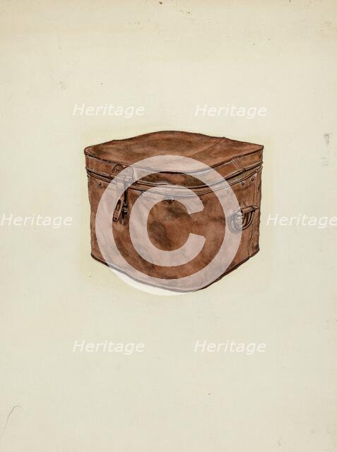 Storage Box (Copper), c. 1953. Creator: Albert Pratt.