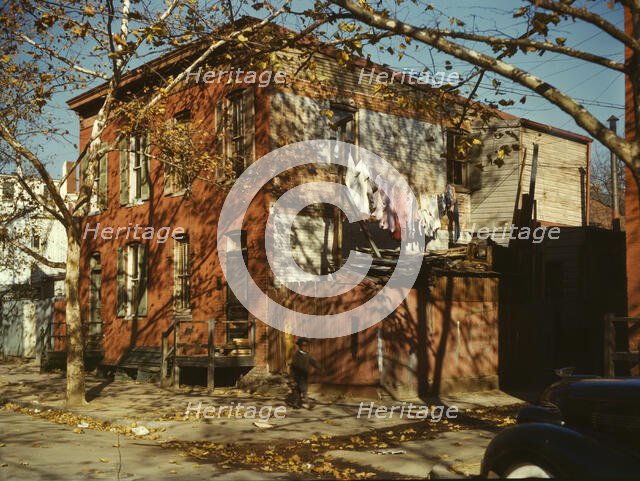 House in Washington, D.C.?, between 1941 and 1942. Creator: Louise Rosskam.