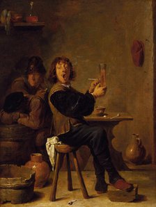 The Smoker, c1640. Creator: David Teniers II.