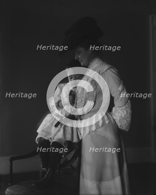 Mrs. Roosevelt, Quentin, 1902. Creator: Frances Benjamin Johnston.