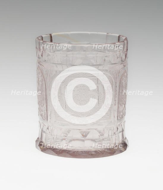 Beaker, Bohemia, c. 1725. Creator: Bohemia Glass.