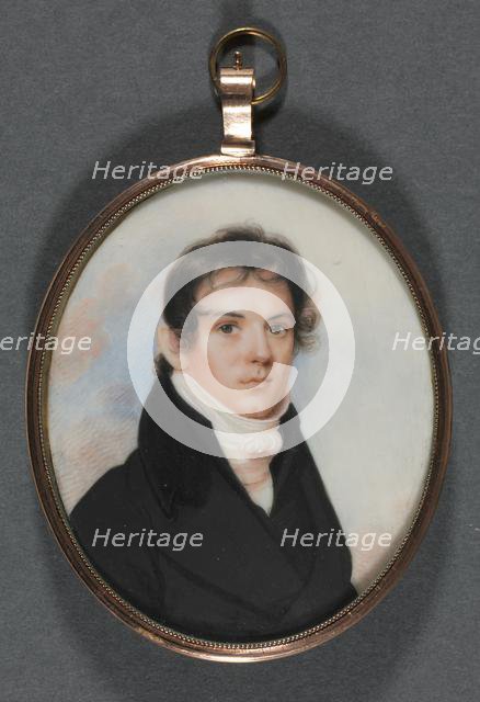 Pair of Portrait Miniatures, c. 1810. Creator: John Wesley Jarvis (American, 1781-1840).